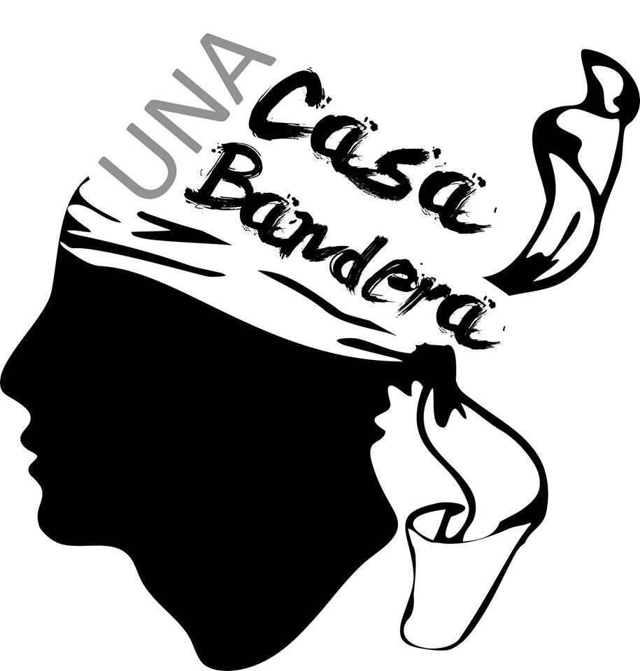 una casa , una bandera ...